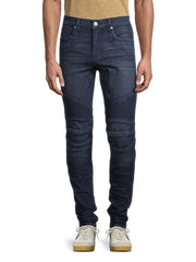 Hudson Mens Ethan Biker Skinny Jeans - Hatch - Size 38