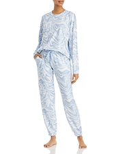 Aqua Happy Waves Pajama Set