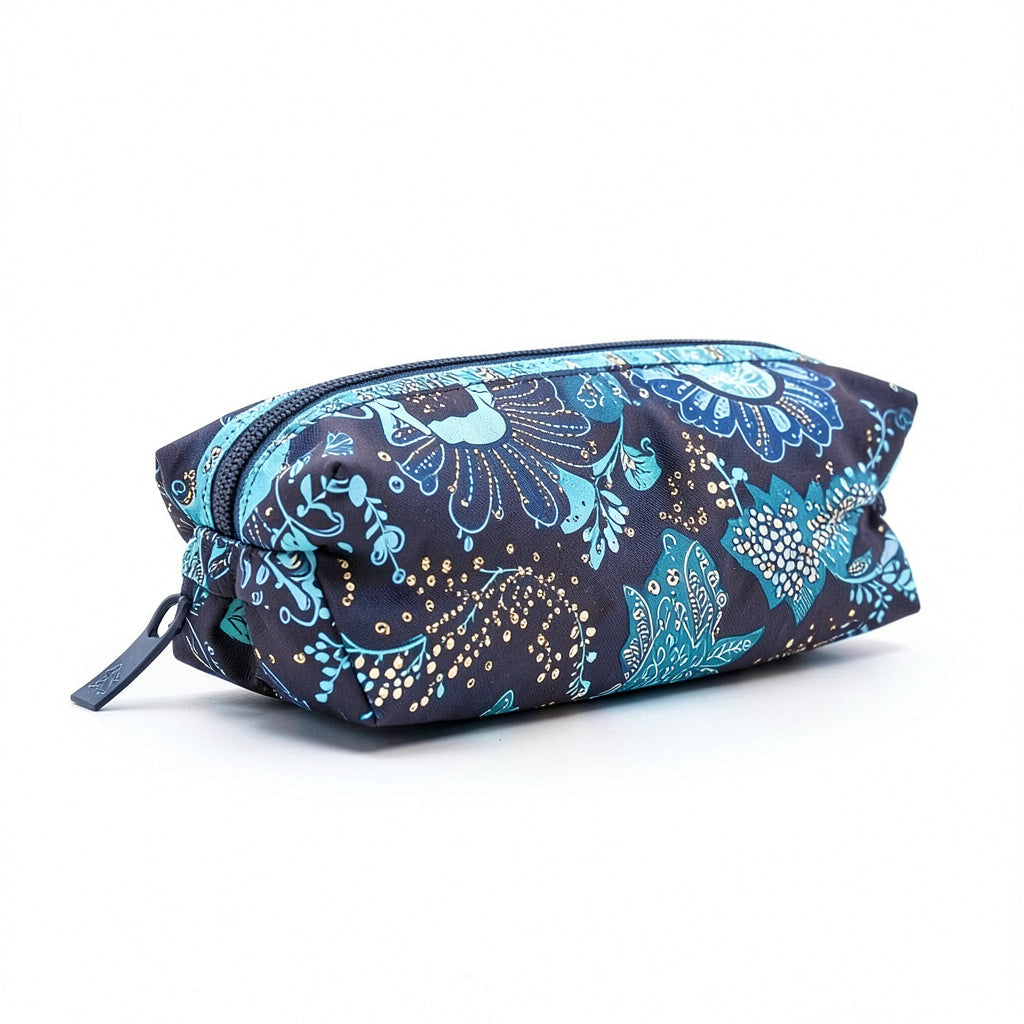 Vera Bradley Rare Mini Promo Cosmetic Bag, Blue