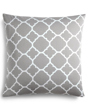 Charter Club Damask Designs Geometric Dove Sham, European