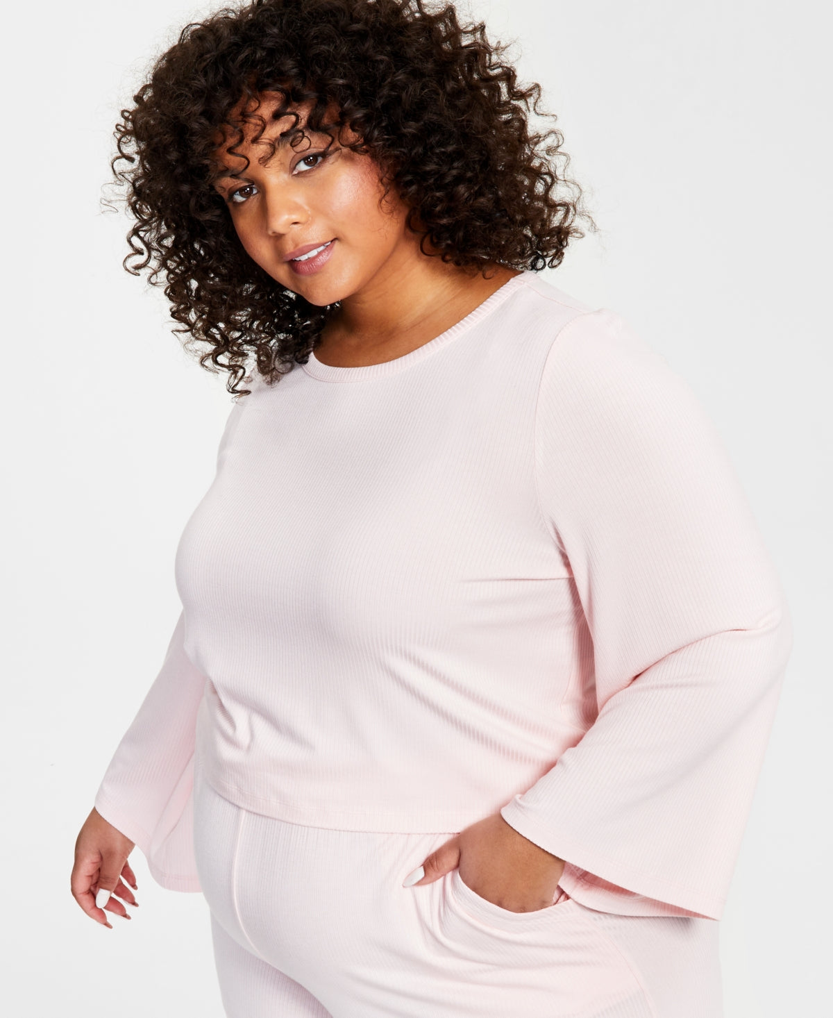 Jenni Style Not Size Super-Soft Long-Sleeve Top