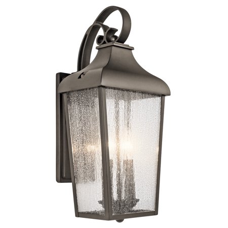 Kichler Forestdale 2 Light 19 Inches Tall Outdoor Wall Sconce