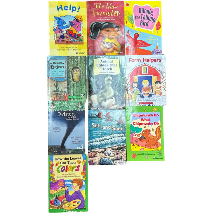 10 Pack Young Readers Illustrated Book Collection