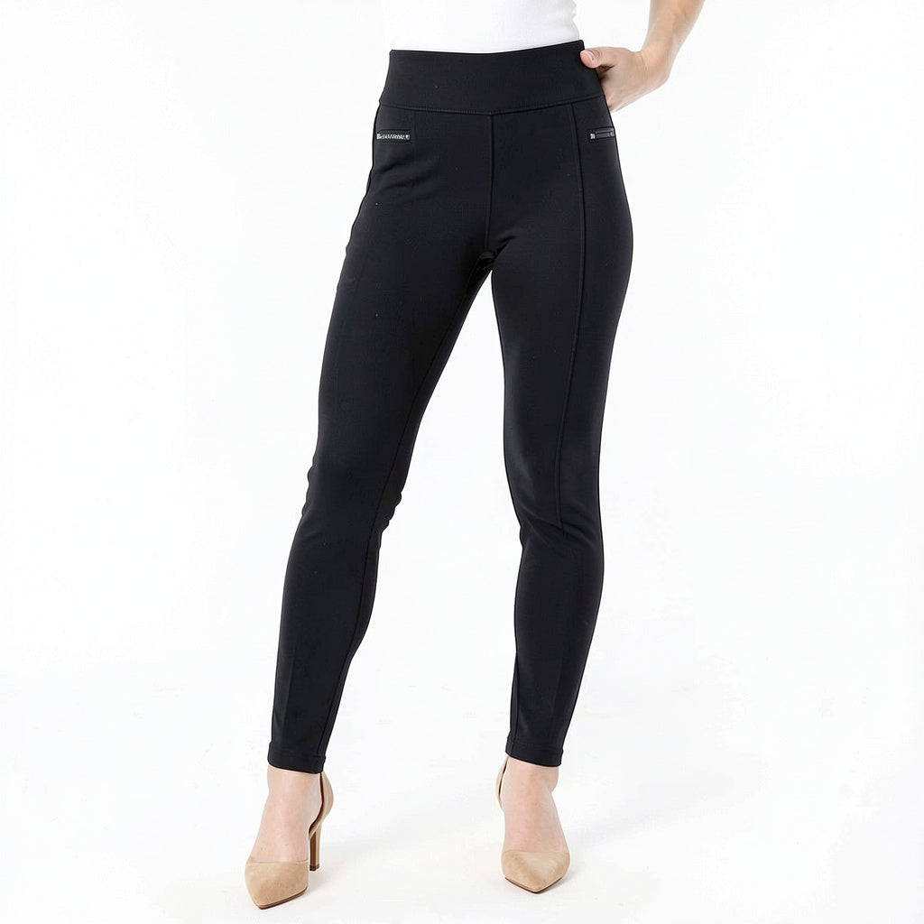 Inc Curvy-Fit Skinny Moto Pants, Size 2Short