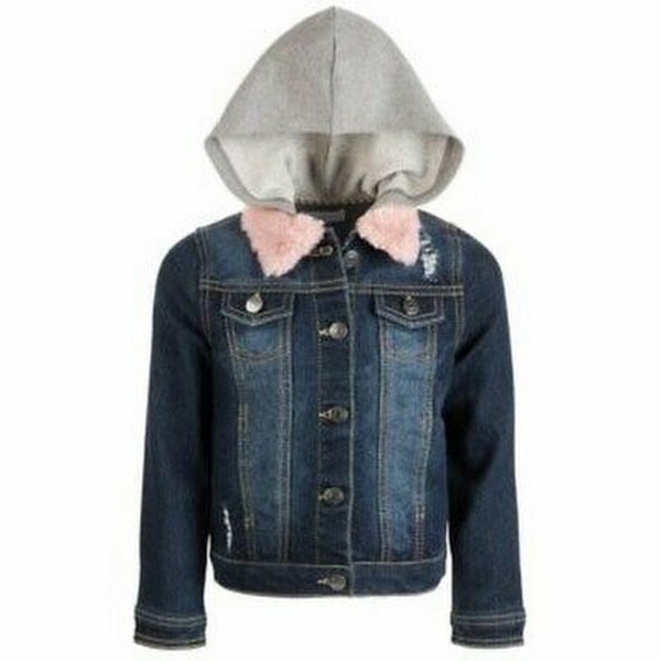 Epic Threads Little Girls Layered-Look Denim Jacket, Size 6