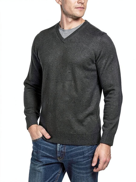 Weatherproof Vintage Mens Soft Touch V-Neck Sweater, Size Medium
