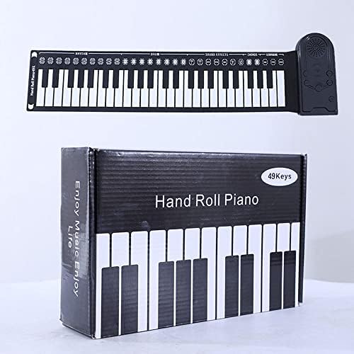 Electric Piano Portable Electronic Piano 49 Keys Soft Keyboard Piano