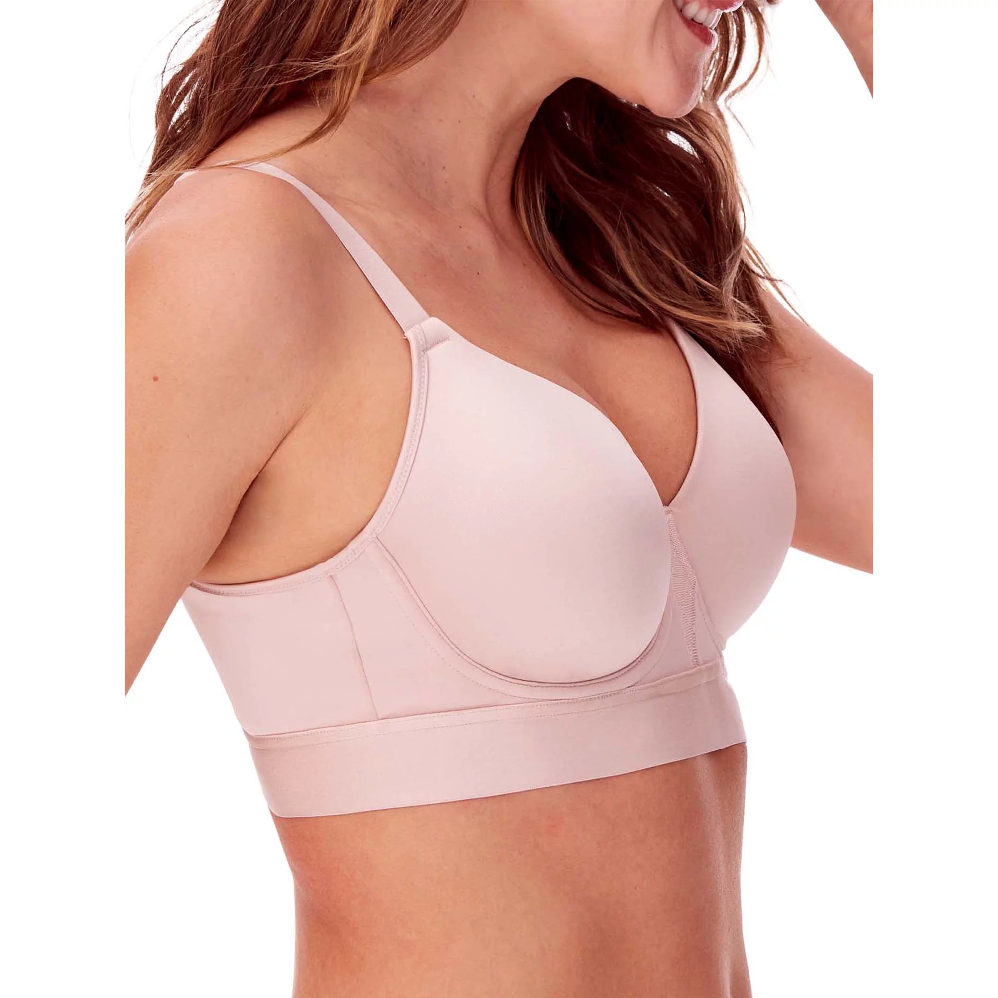 Bali DF3456 One Smooth U Bounce Control Underwire Bra Sandshell ,40D