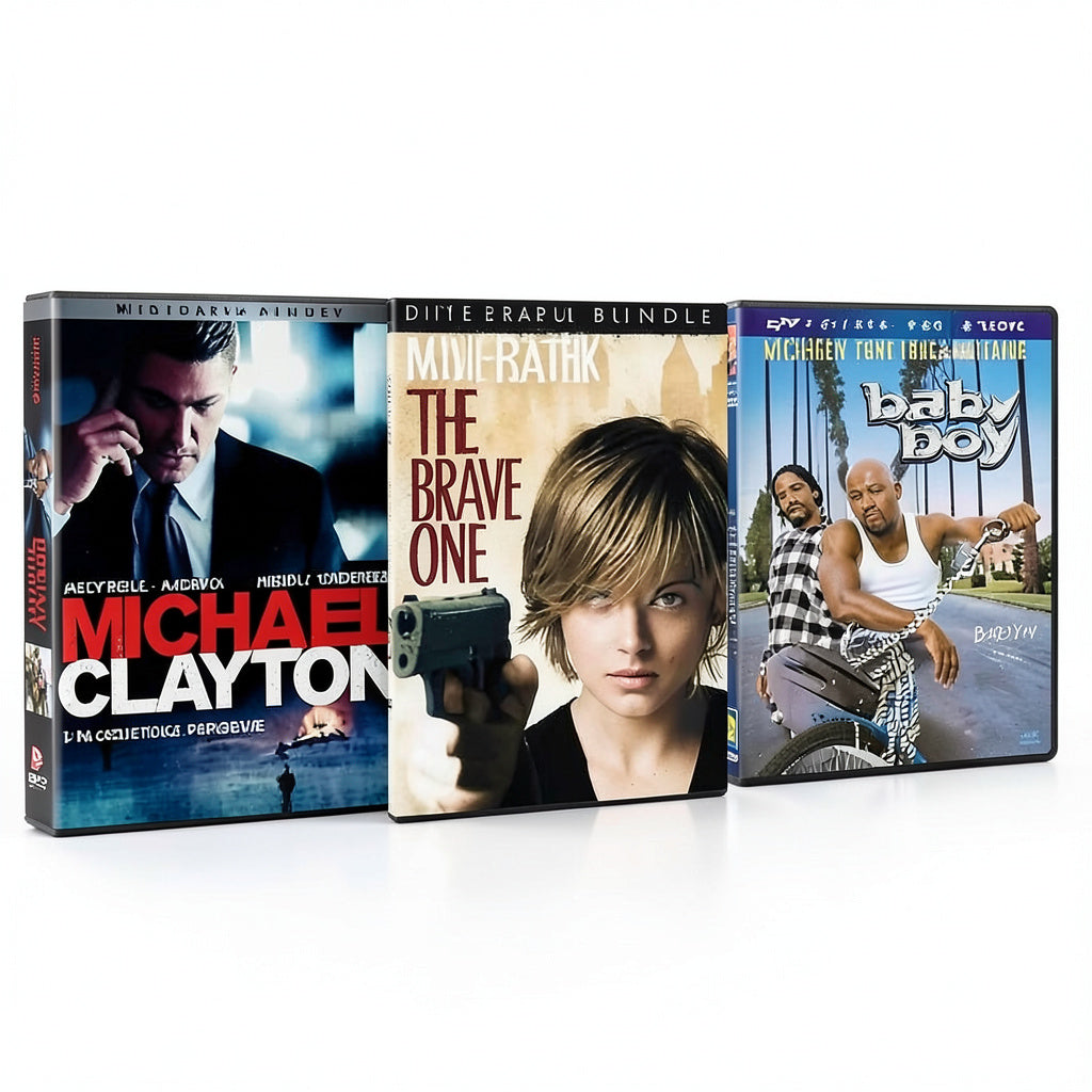 DVD Drama Bundle: Michael Clayton, the Brave One, Baby Boy