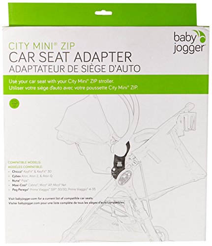 Baby Jogger Car Seat Adapter for Chicco/Peg Perego  Black