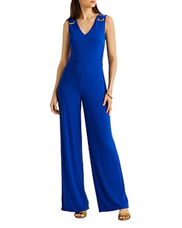 Lauren Ralph Lauren Matte Jersey Jumpsuit, Size Small