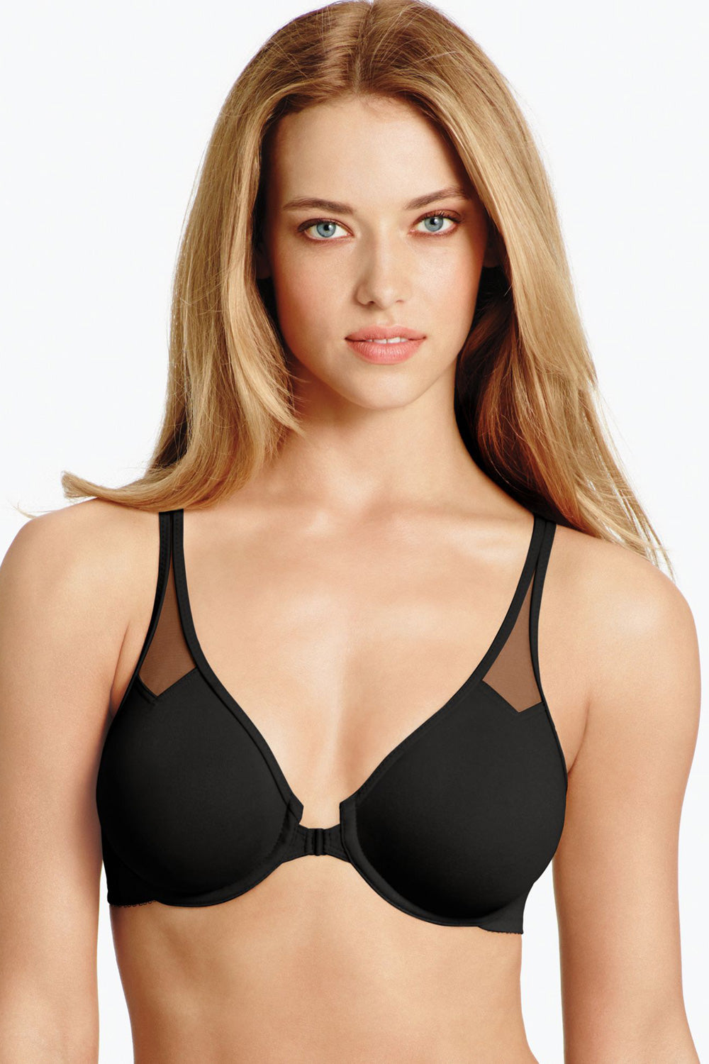 Wacoal Womens Body by Wacoal Front Close Racerback Underwire Bra