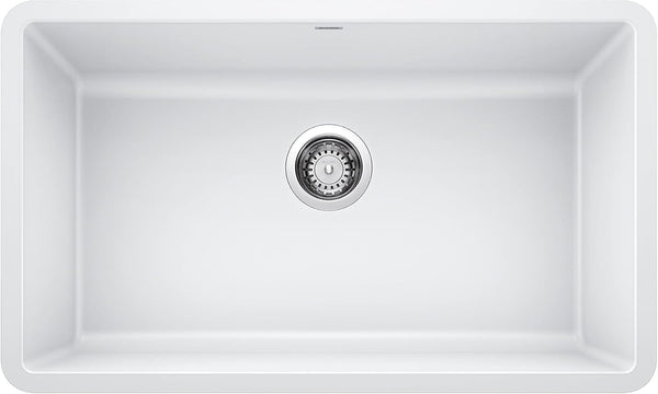 Blanco 442533 Precis Single Bowl-White 30in Kitchen Sink