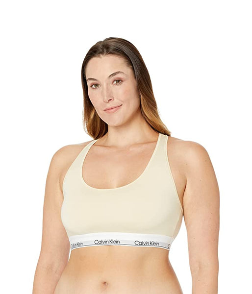 Calvin Klein Plus Size Modern Naturals Unlined Bralette QF7045