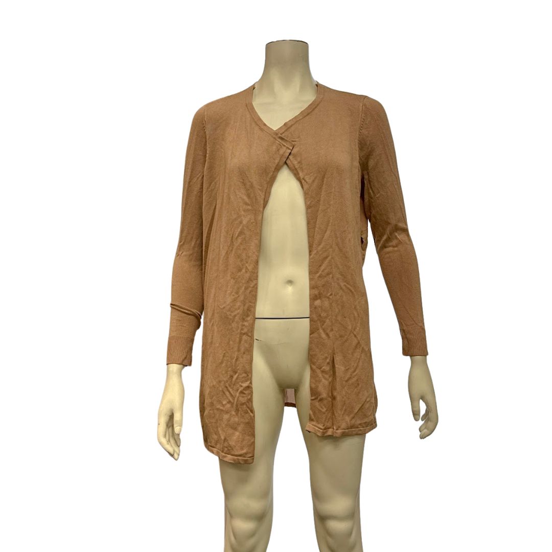 Thalia Sodi Cardigan, Beige, Size Small