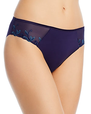 Simone Perele Womens Andora Bikini Panty in Blue,  Size XS