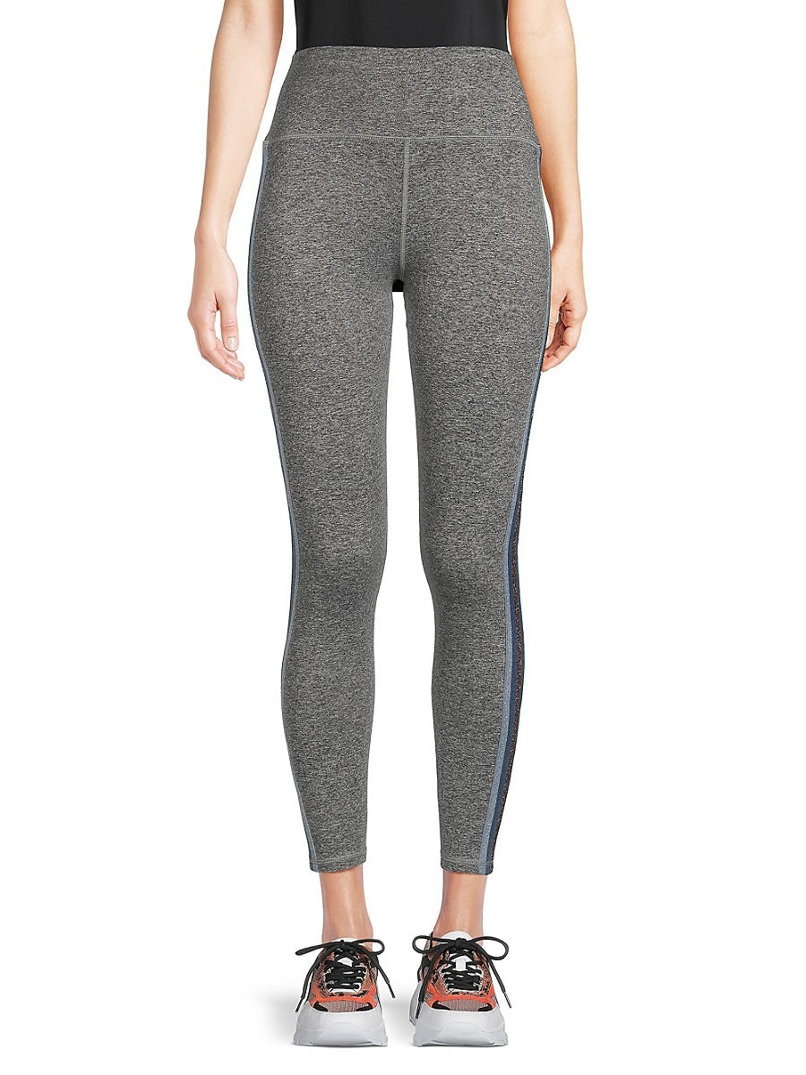 Spiritual Gangster Womens Intent High Waist 7/8 Leggings Heather Grey, Size M