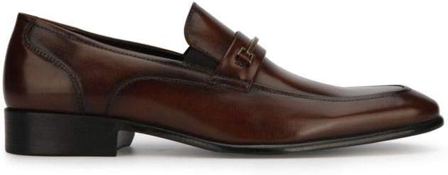 Kenneth Cole Reaction Mens Brown Shoes Settle Loafer 8.5 New