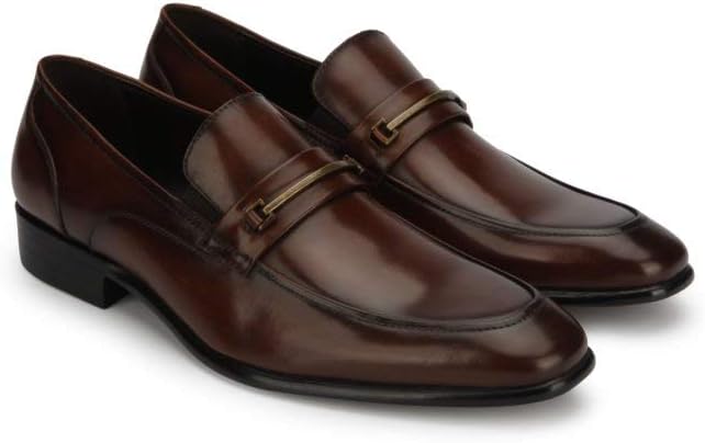 Kenneth Cole Reaction Mens Brown Shoes Settle Loafer 8.5 New