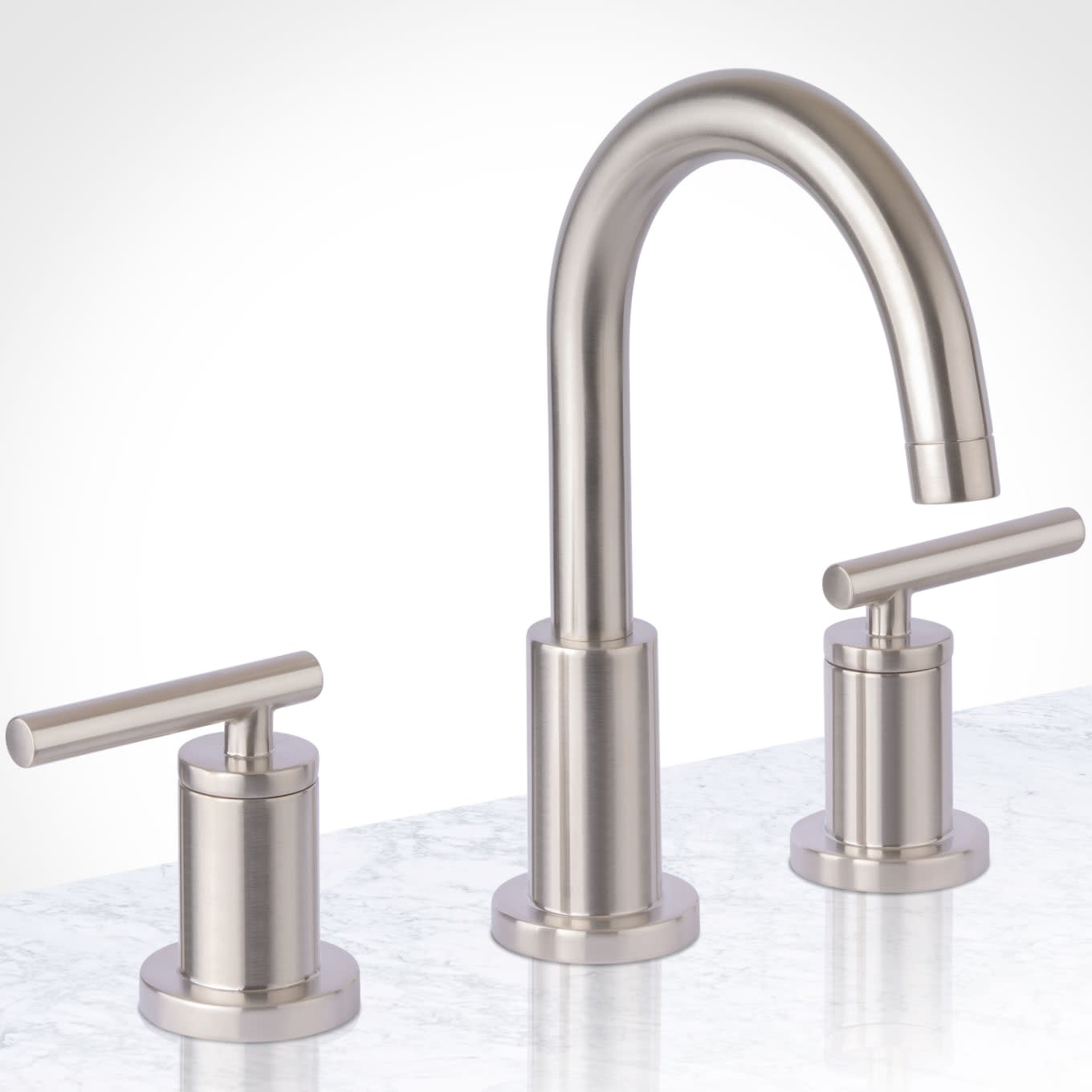 Miseno Mno1343l Mia Widespread Bathroom Faucet - Nickel