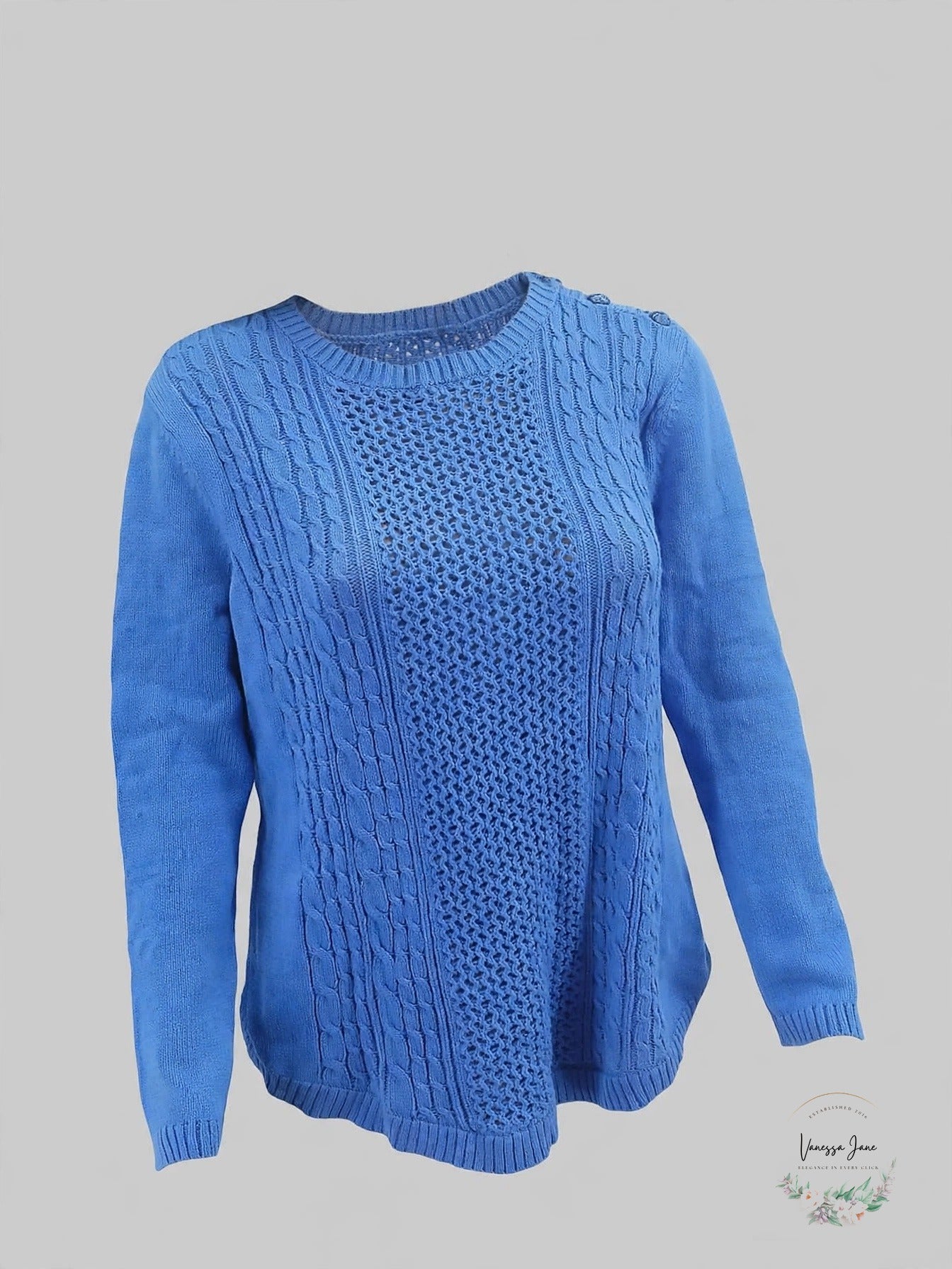 Charter Club Petite Cable-Knit Sweater