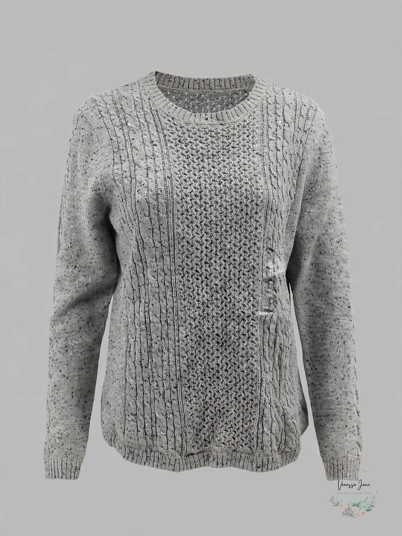 Charter Club Petite Cable-Knit Sweater