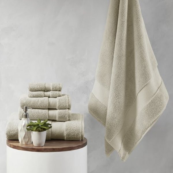 Madison Park Signature Splendor 1000gsm 100-percent Cotton 6 Piece Towel Set