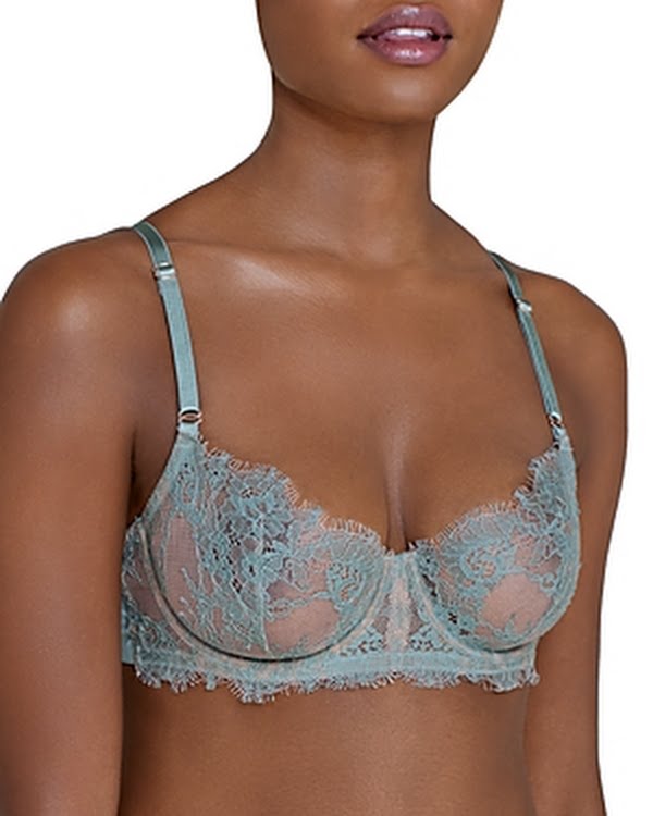 Skarlett Blue Entice Lace Balconette Bra, Size 30DDD