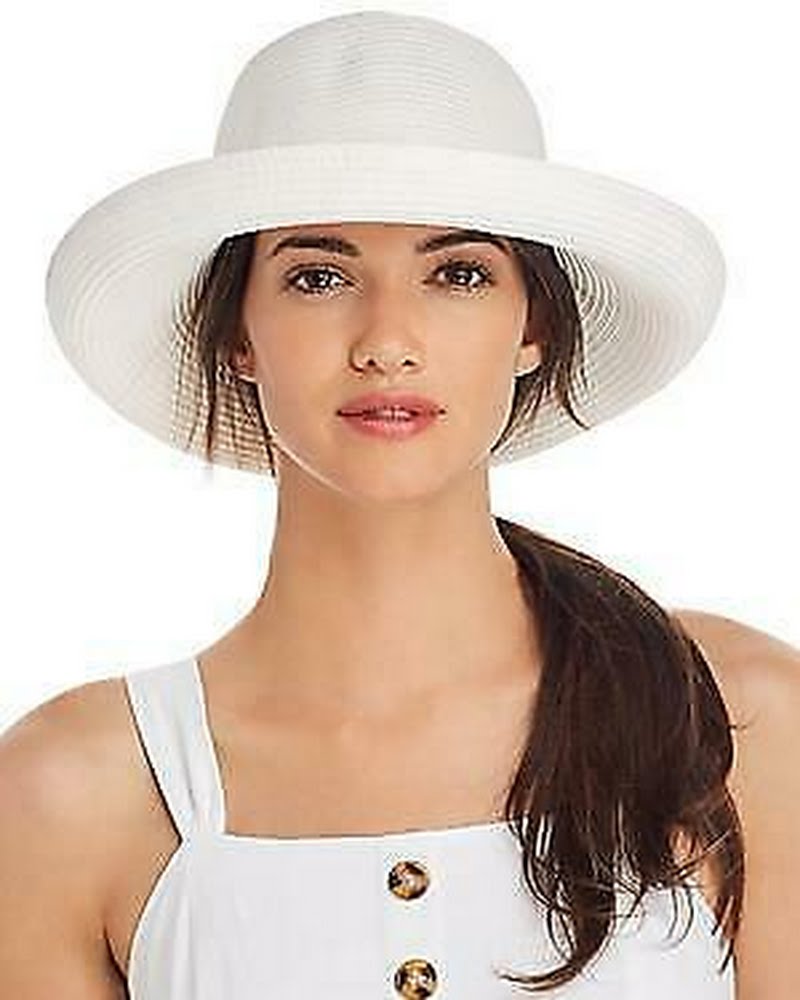 August Hat Company Braided-Trim Sun Hat UPF 50+ One Size