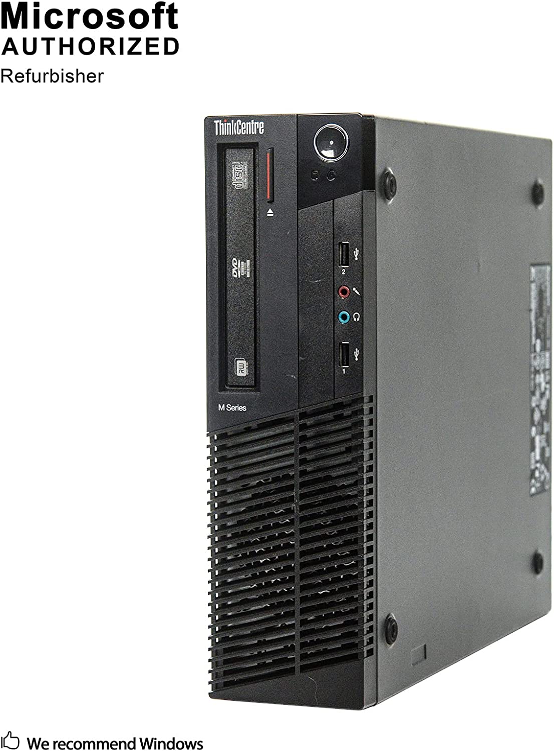 Lenovo ThinkCentre M82 SFF Computer, Core i5-3470 3.6GHz, 16GB RAM, 2TB HDD