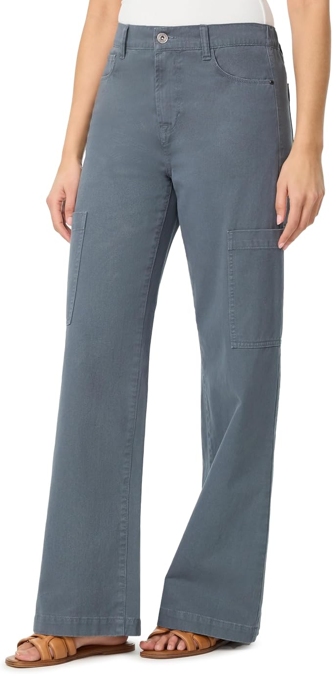 kensie Jeans for Women 100% Cotton Twill High-Rise Elastic Back Waist Size 6/28