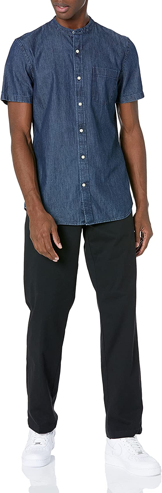 Amazon Essentials Mens Classic-Fit Flat-Front Chino Pant 38W X 30L