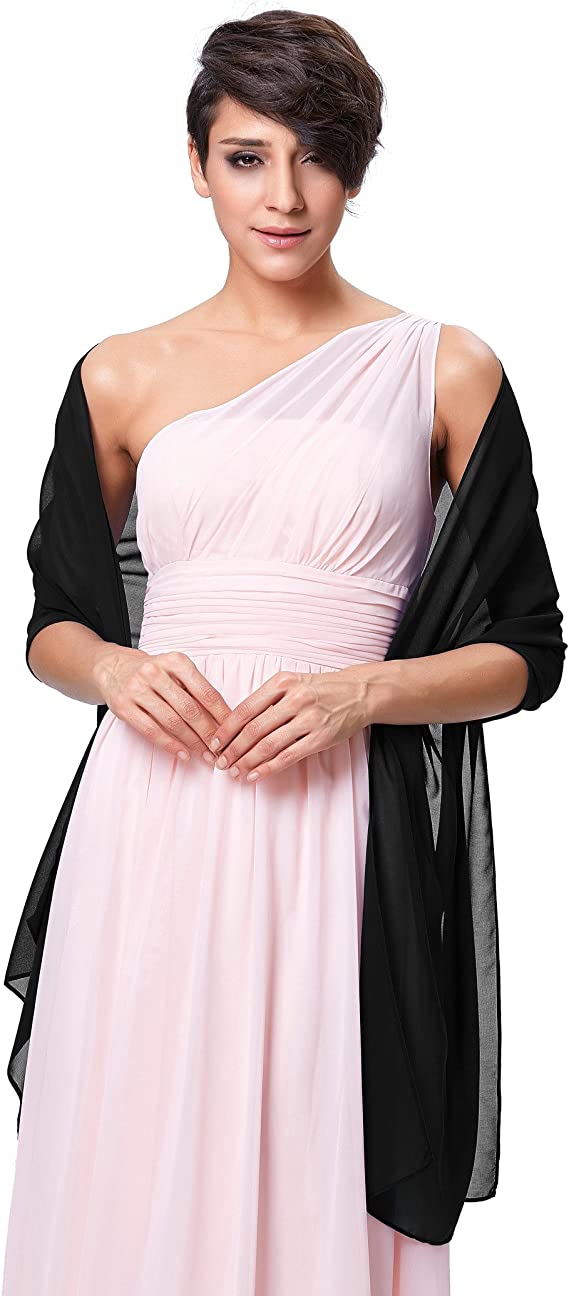 Kate Kasin Soft Chiffon Pashmina Scarf Shawls and Wraps for Formal Eve Vanessa Jane Kate Kasin Soft Chiffon Pashmina Scarf Shawls and Wraps for Formal Eve Vanessa Jane