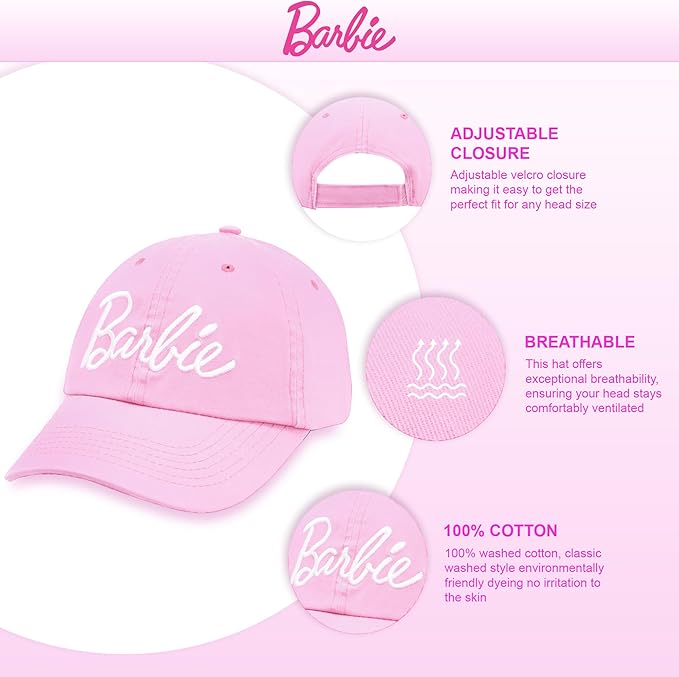 Berkshire Womens Barbie SnapBack Baseball Cap