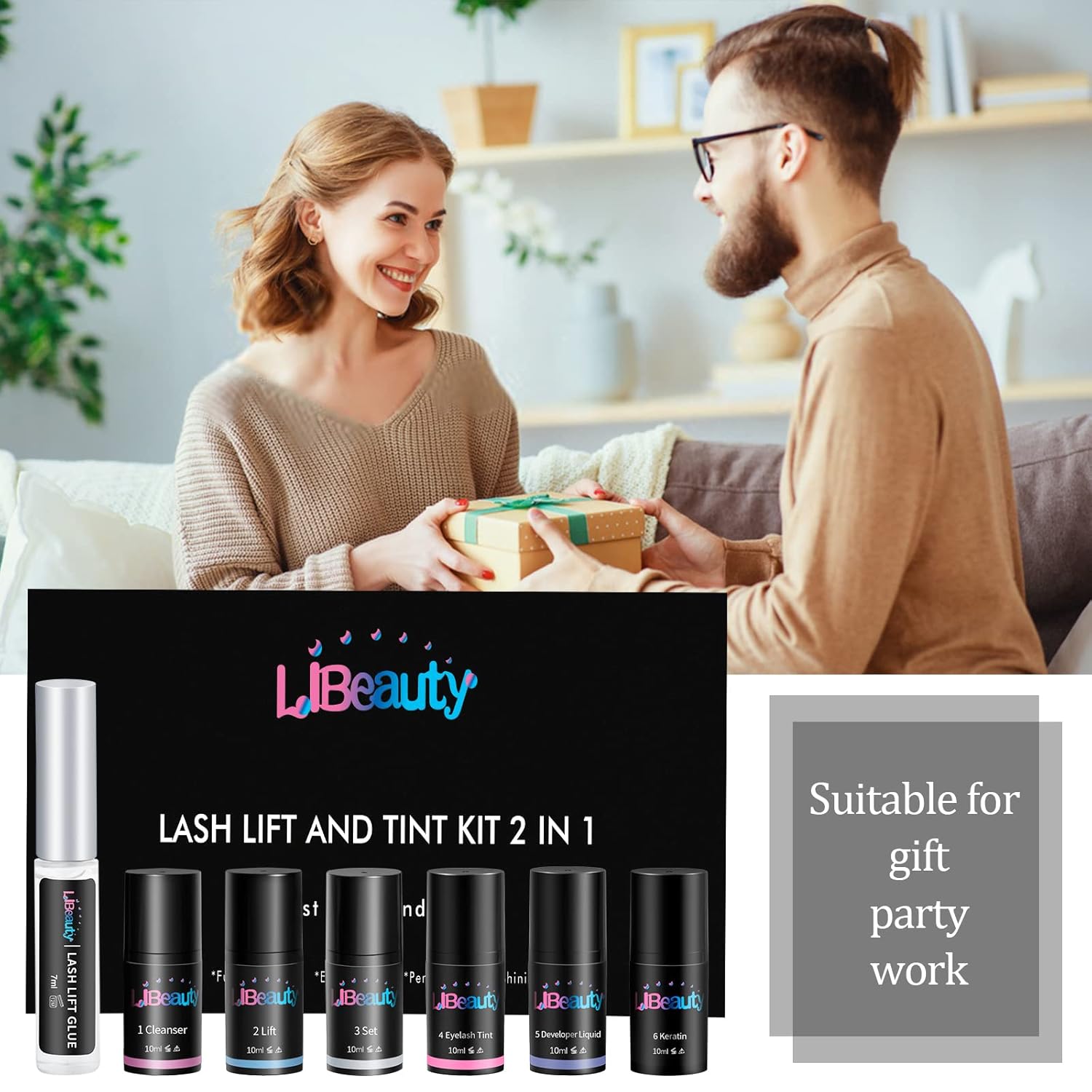 Libeauty Eyelash Lift and Color Kit Brow Lamination Kit