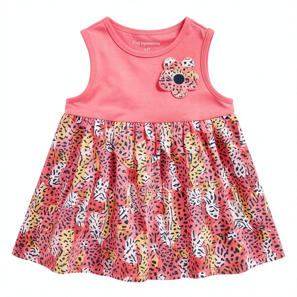 First Impressions Toddler Girls Animal-Print Tunic,Size 2T