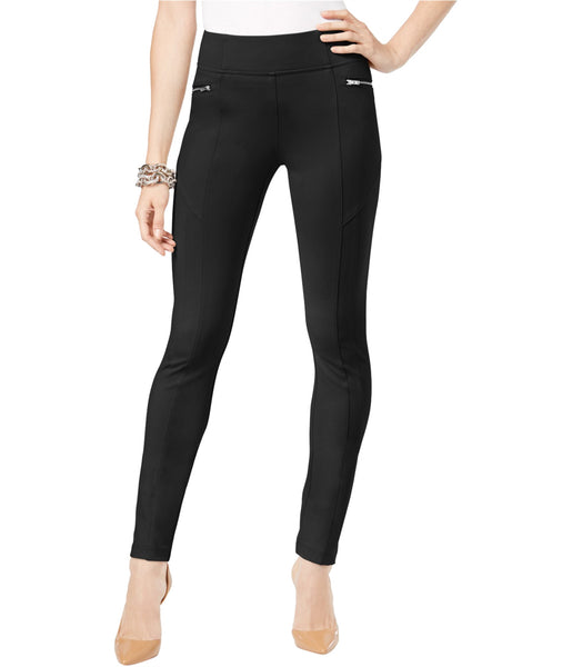 Inc Curvy-Fit Skinny Moto Pants, Size 2Short