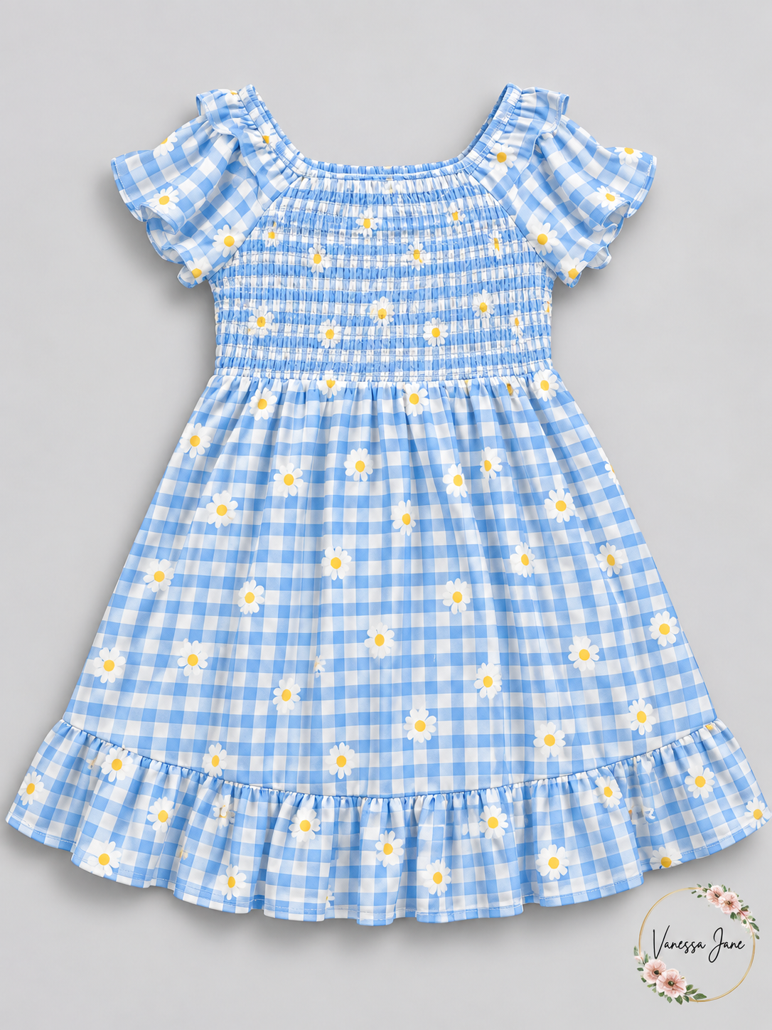 Falls Creek Girls Smocked Dresses, 2-Pack, Size 10–12