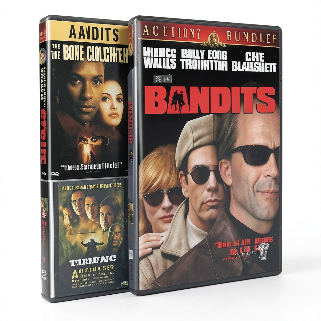 DVD Action Bundle: Bandits, The Bone Collector and Traffic
