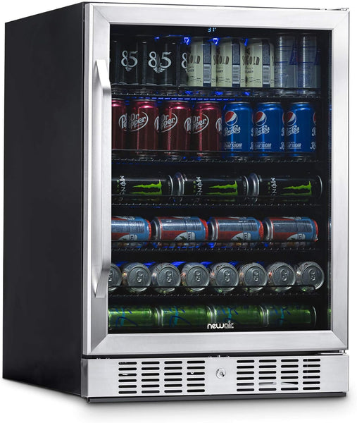 NewAir Beverage Refrigerator Cooler with 177 Can Capacity