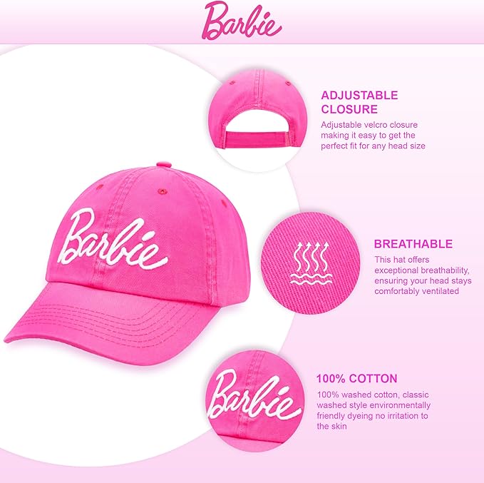 Berkshire Womens Barbie SnapBack Baseball Cap