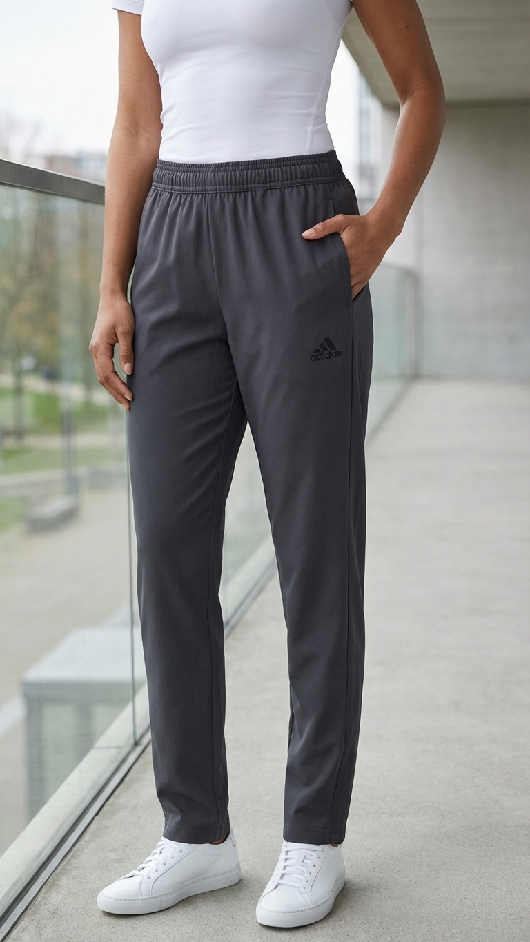 Adidas Boys Tiro Woven 7/8 Pants, Small, Gray