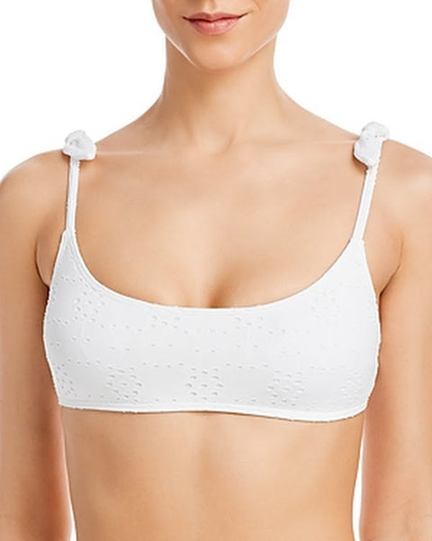 Aqua Square Neck Bralette Bikini Top