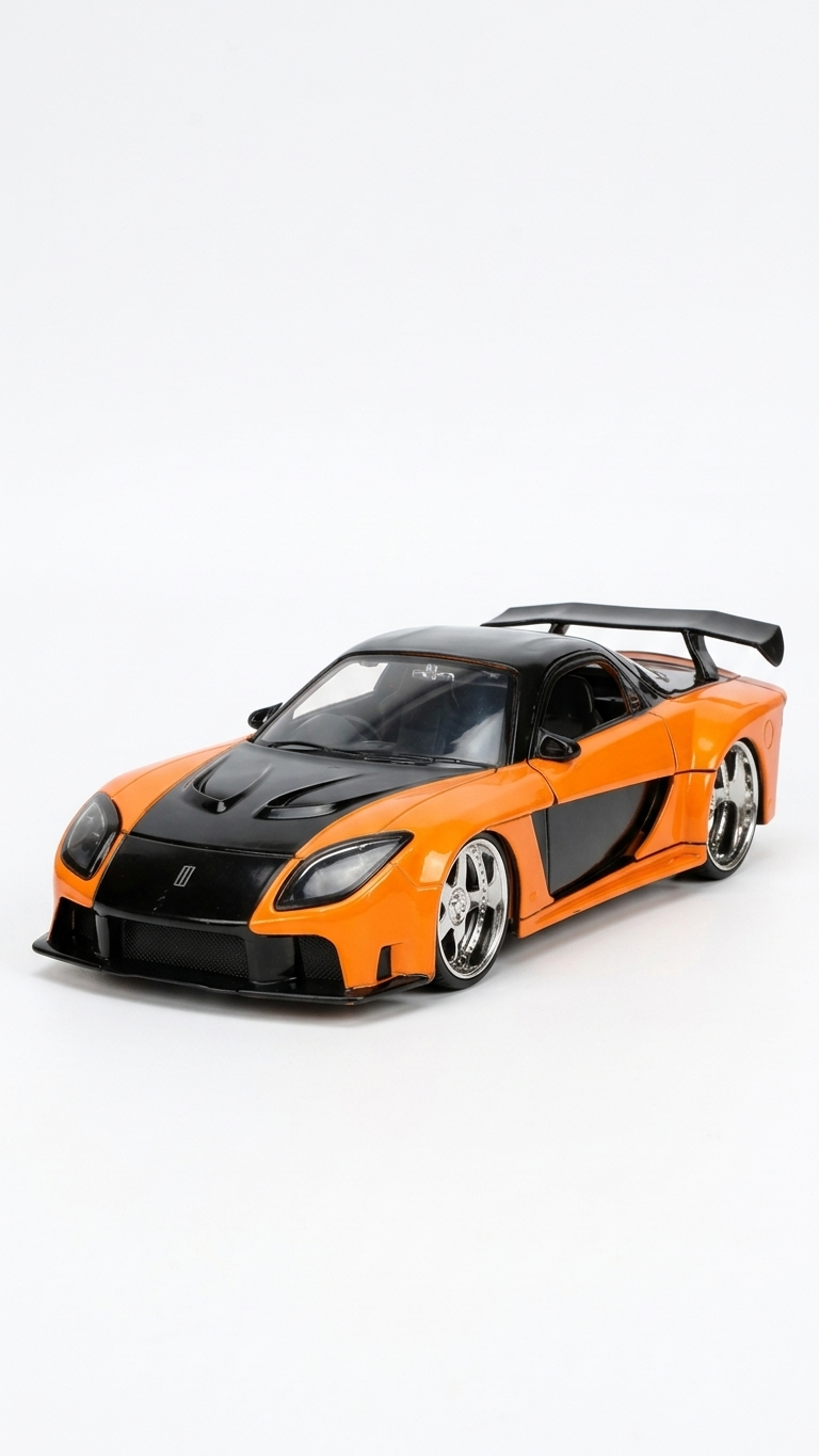 1995 Mazda RX-7 Widebody RHD Orange