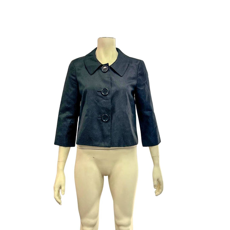 Style & Co. Shimmering Black Jacket, Size 6