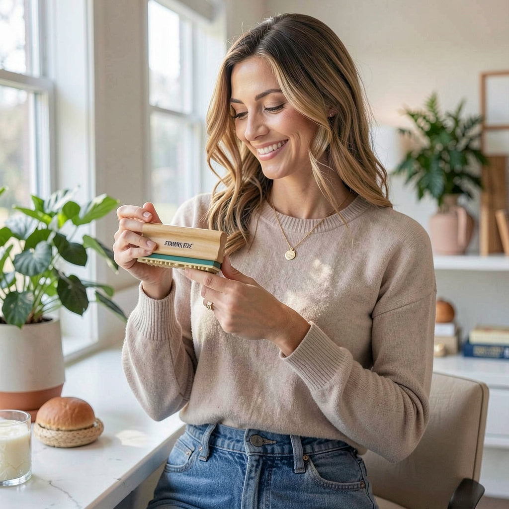 FRIENDS FOREVER 3 X 2 Wood Mounted Rubber Stamp by Stamps Etc