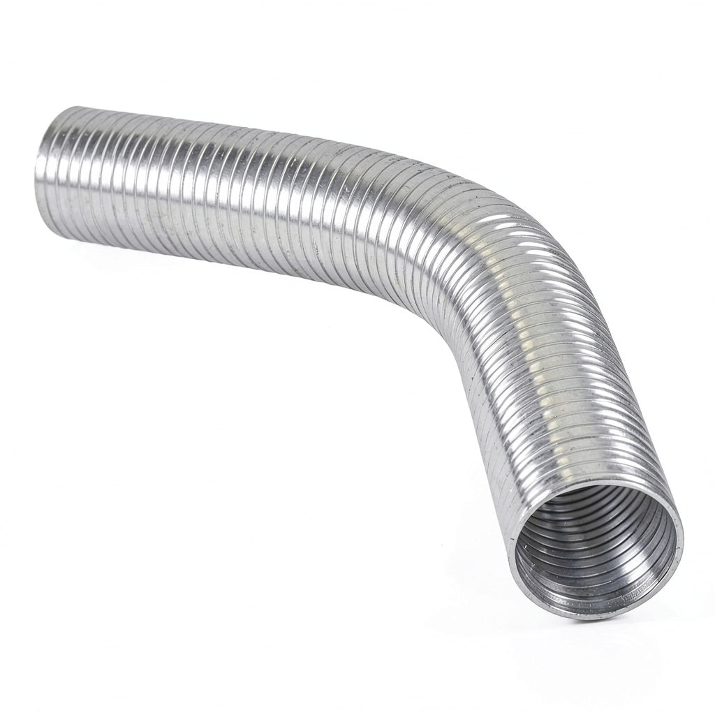 Master Flow 4 in. X 25 in. Aluminum Flex Pipe