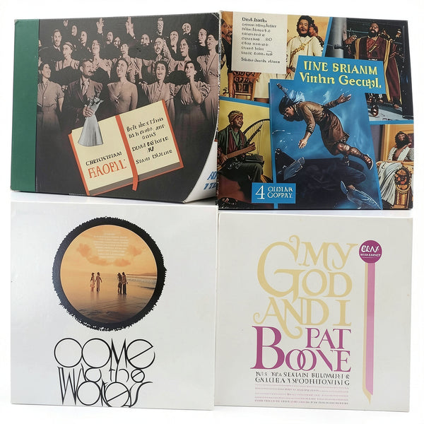 4 Album Christian Gospel Vinyl Collection