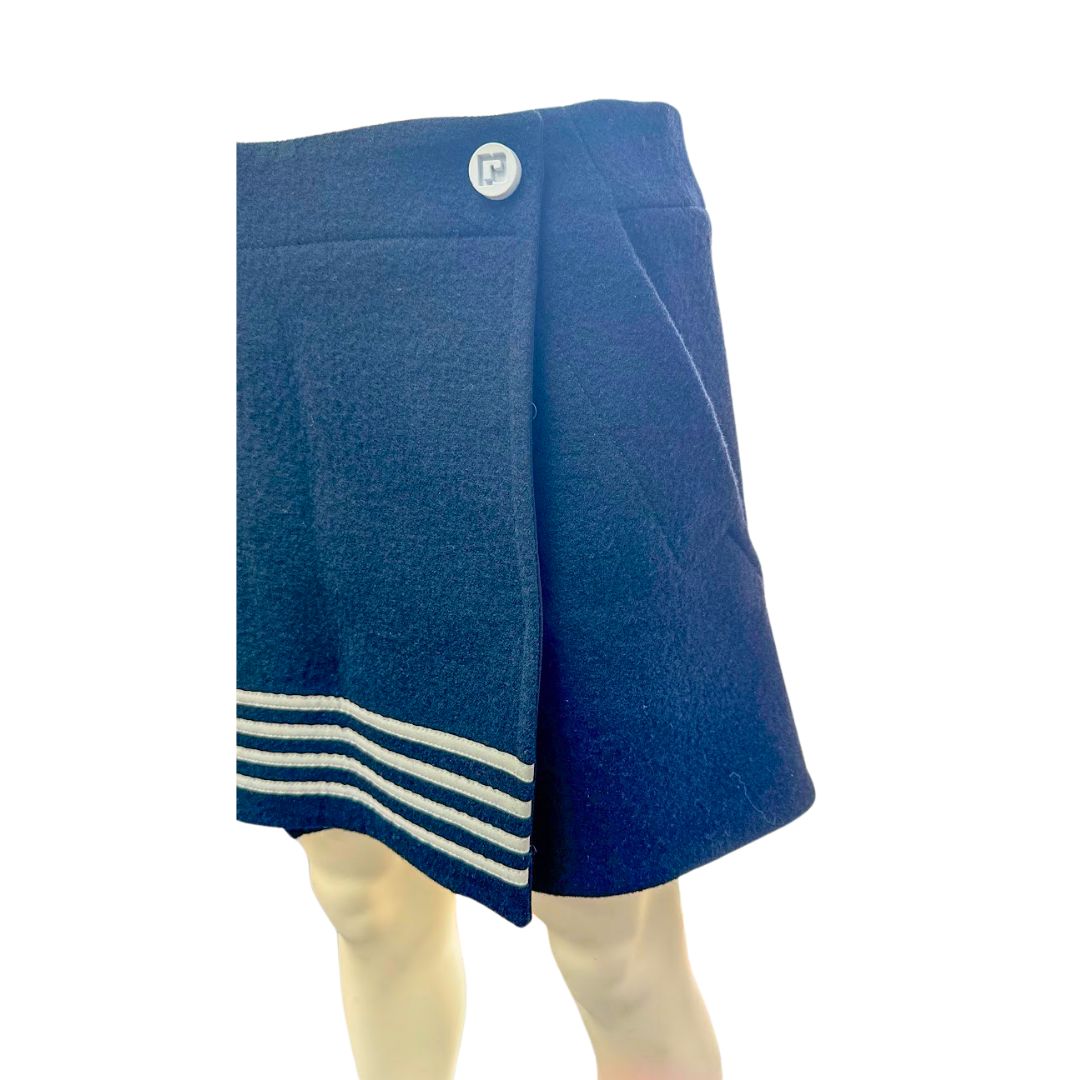 Paco Rabanne Wool Mini skirt, Size 4 US