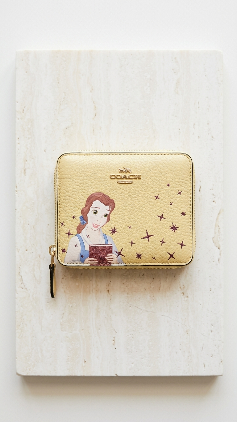 Coach Disney Jewelry Box Case With Belle